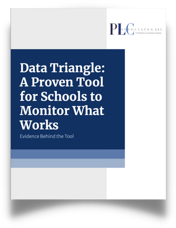 data triangle a proven tool for schools to monitor what works